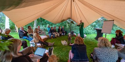 Buiten vergaderen | Boerderij De Boerinn